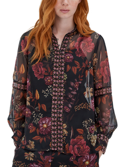 Raishma Aspen Floral Shirt, Black - view 2, Black