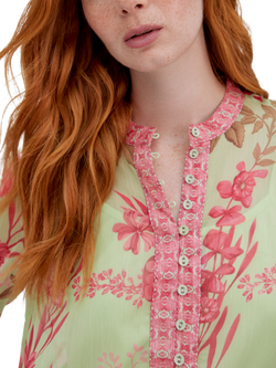 Raishma Aspen Floral Shirt, Green - view 2, Green