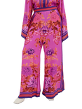 Raishma Alisa Floral Trousers, Pink