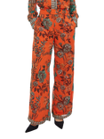 Raishma Aspen Floral Trousers, Orange, Orange