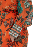 Raishma Aspen Floral Trousers, Orange, Orange