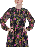 Raishma Annalise Floral Dress, Black