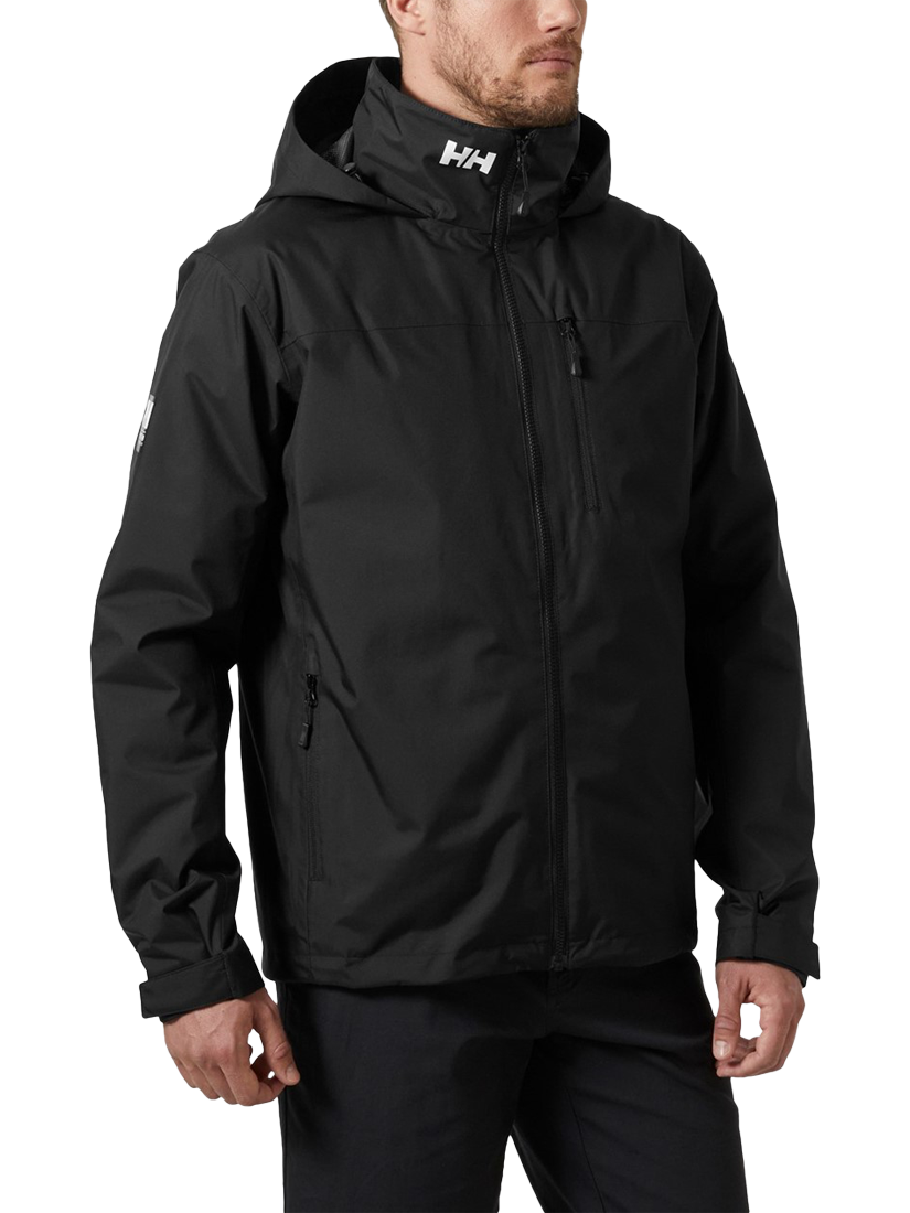 Product image 1 of 4, which shows Helly Hansen Men's Insulated Crew Sailing Jacket, Black, S