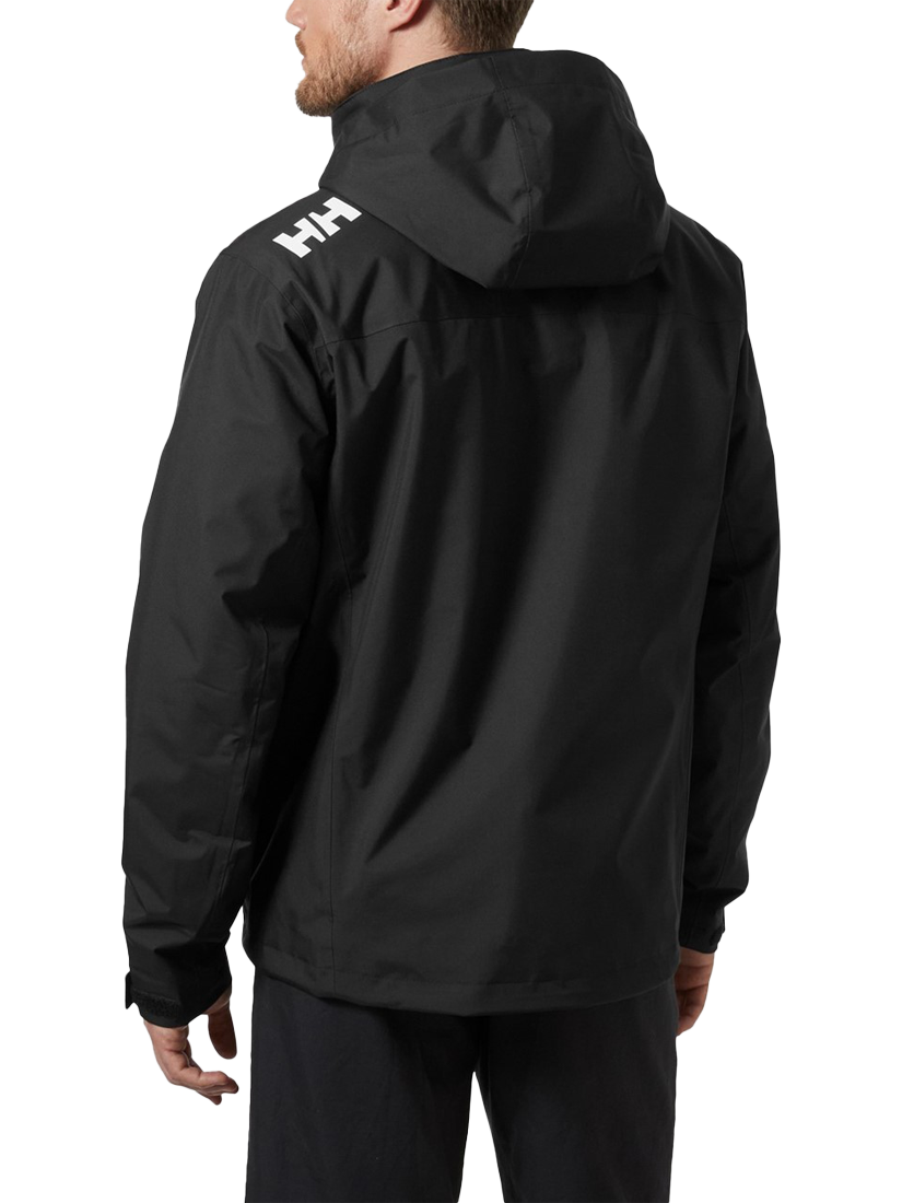 Product image 2 of 4, which shows Helly Hansen Men's Insulated Crew Sailing Jacket, Black, S