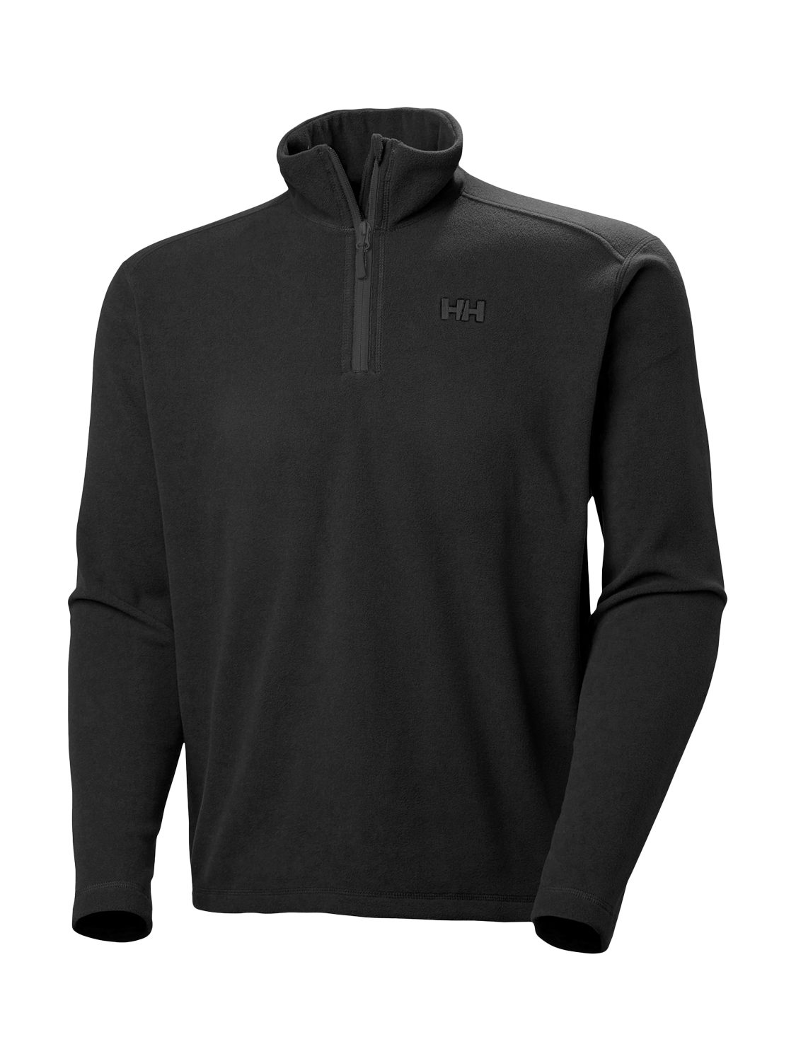 Product image 1 of 2, which shows Helly Hansen Daybreaker Half Zip Fleece, Black, S