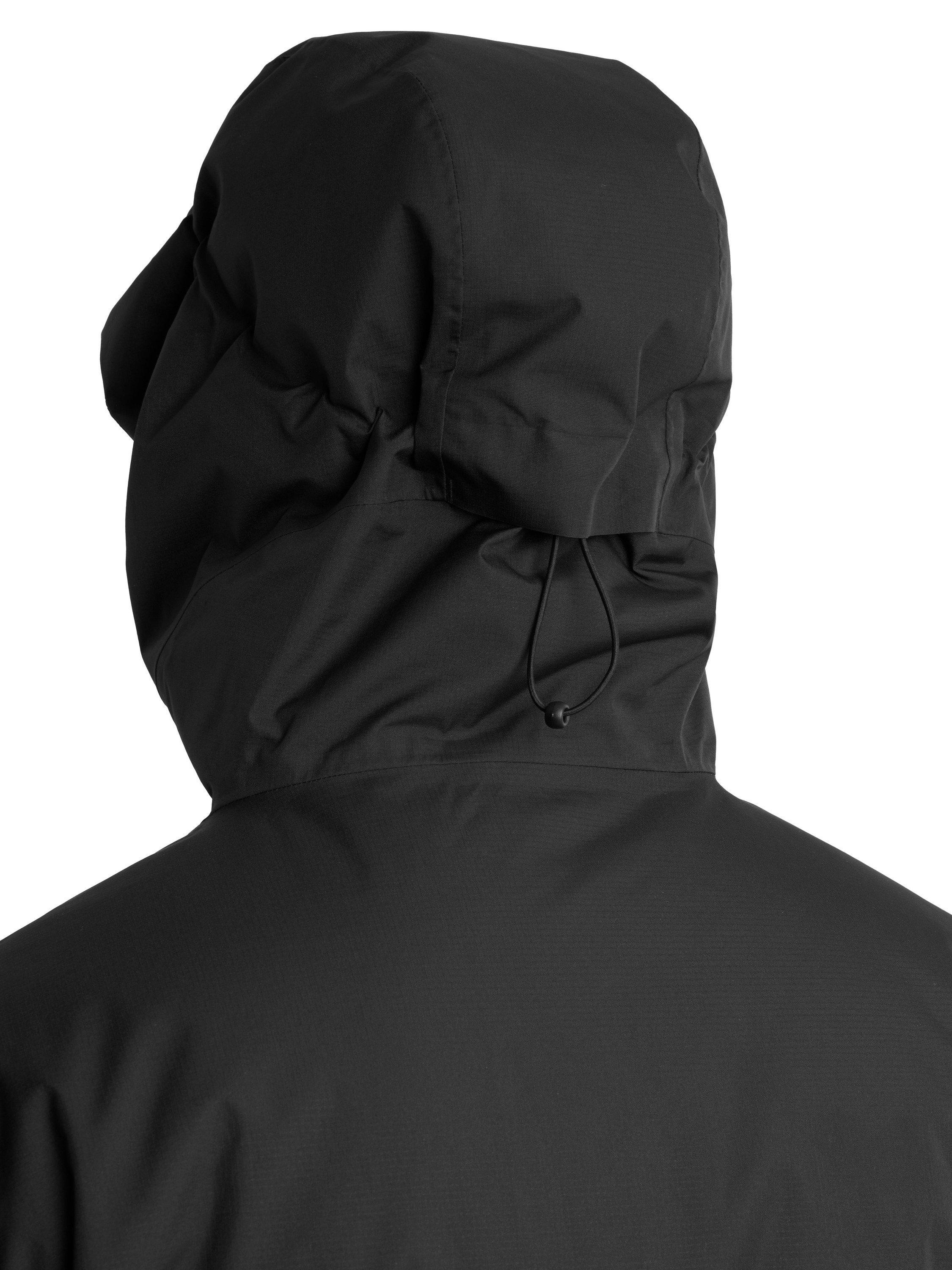 Product image 8 of 9, which shows Rohan Altus Insulated Waterproof Hooded Jacket, Black, S