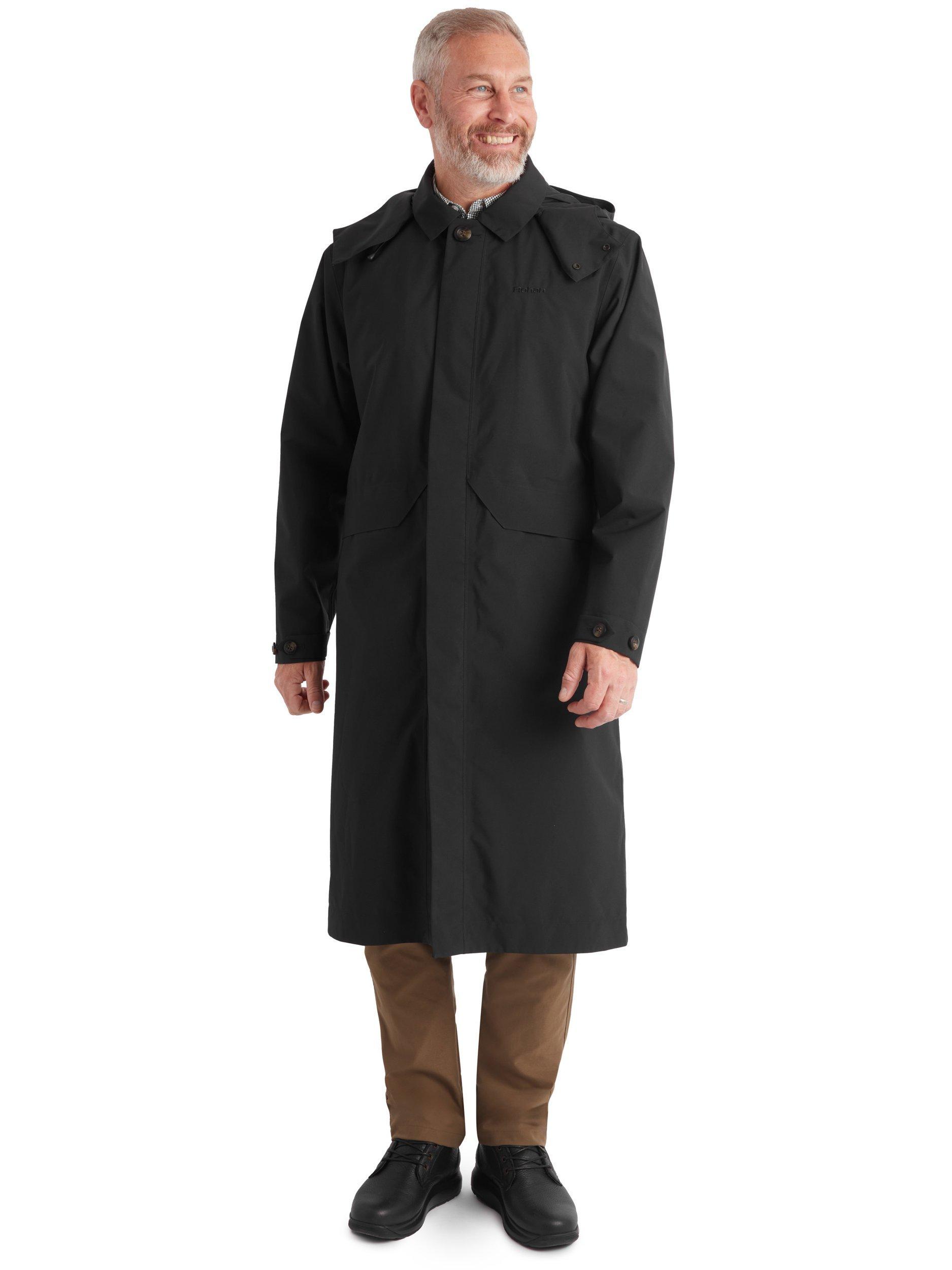 Rohan Serein Waterproof Mac Raincoat Black