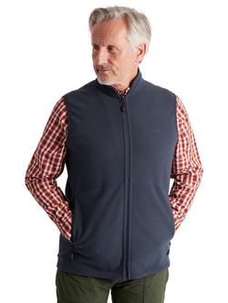 Rohan Microgrid Fleece Lightweight Gilet, True Navy, True Navy
