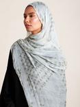 Aab City Lights Hijab, Pale Green/Multi