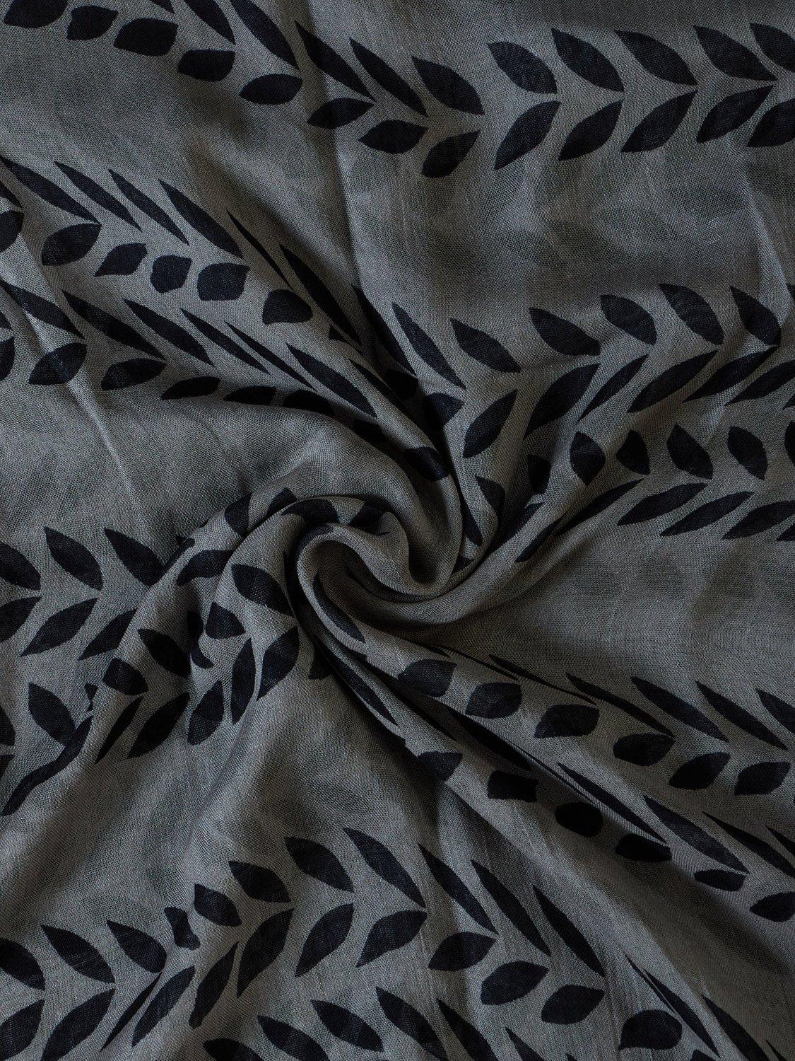 Product image 3 of 3, which shows Aab Olive Leaves Maroon Hijab, Green