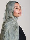 Aab Metropolis Hijab, Green/Multi