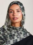 Aab Urban Camo Hijab, Green/Multi