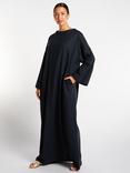 Aab Boat Neck Maxi Dress, Navy