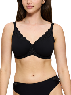 Triumph Amourette Underwired Minimiser Bra, Black