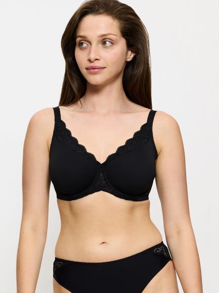 Triumph Amourette Underwired Minimiser Bra, Black