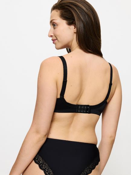 Triumph Amourette Underwired Minimiser Bra - view 2, Black