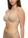 Triumph Amourette Underwired Minimiser Bra, Skin