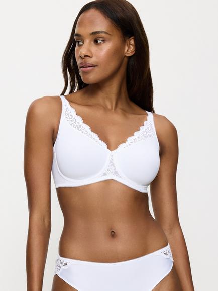 Triumph Amourette Underwired Minimiser Bra, White
