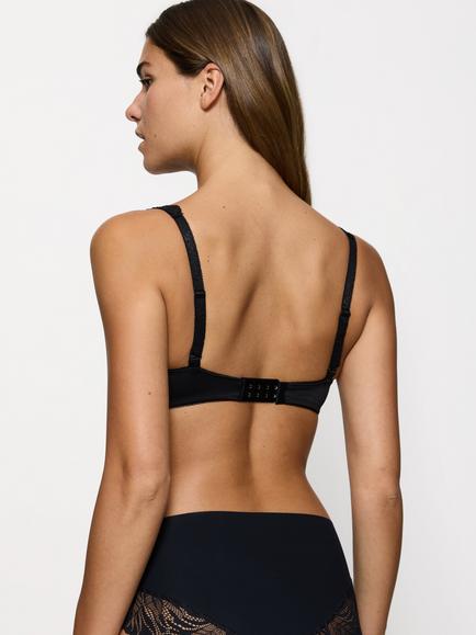 Triumph Amourette Half Padded Balconette Bra - view 2, Black