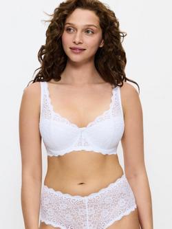 Triumph Amourette Half Padded Balconette Bra, White