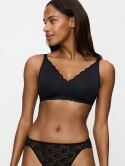 Triumph Amourette Non-Wired Minimiser Bra, Black