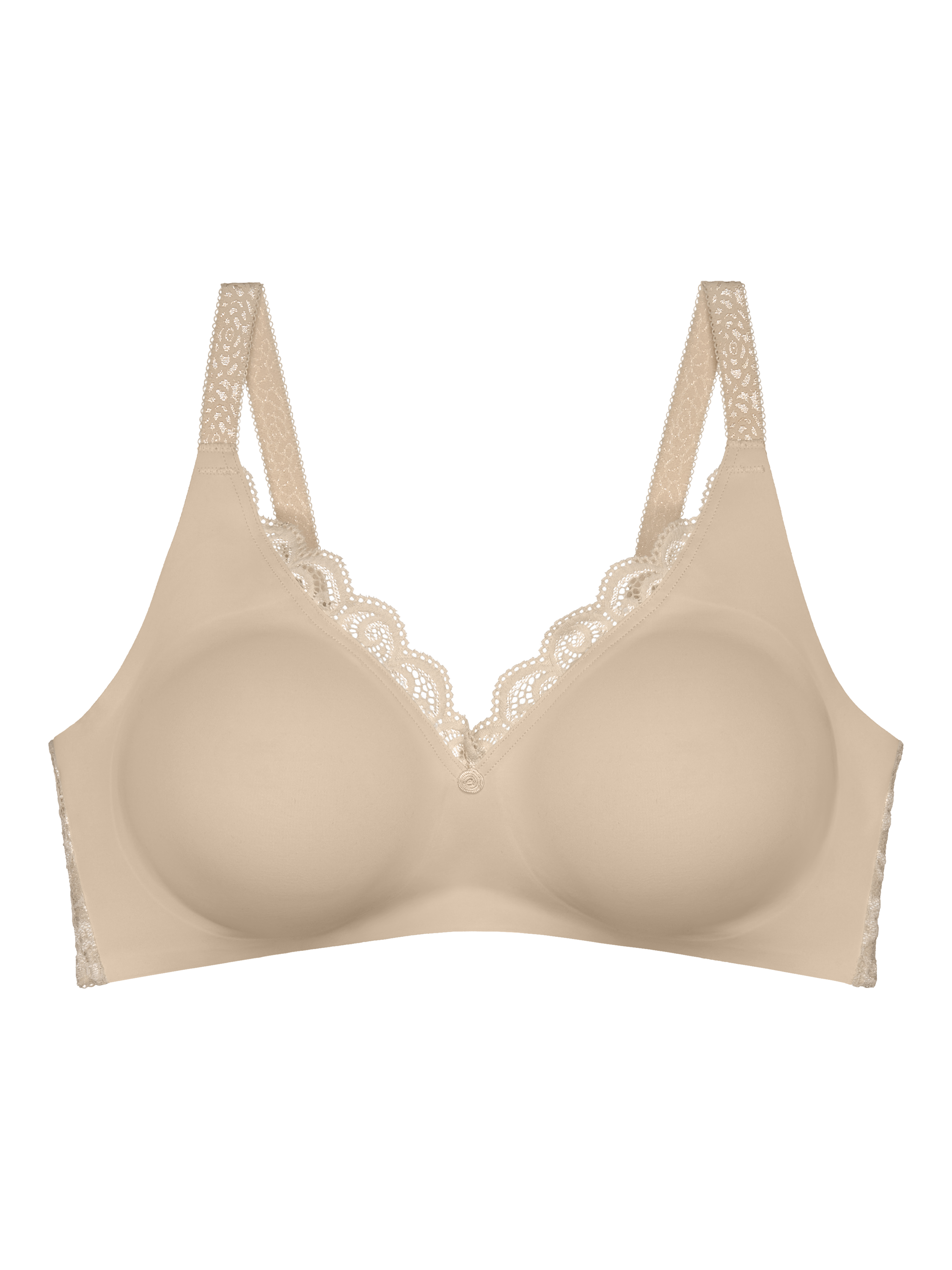 Product image 5 of 5, which shows Triumph Amourette Non-Wired Minimiser Bra, Skin, 32C