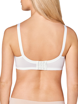 Triumph Claudette 104 Lace Non-Wired Bra, White - view 2, White