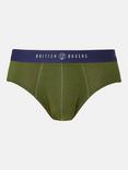 British Boxers Bamboo Briefs, Pack of 4, Green/Multi