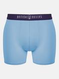 British Boxers Bamboo Trunks, Pack of 4, Blue Multi