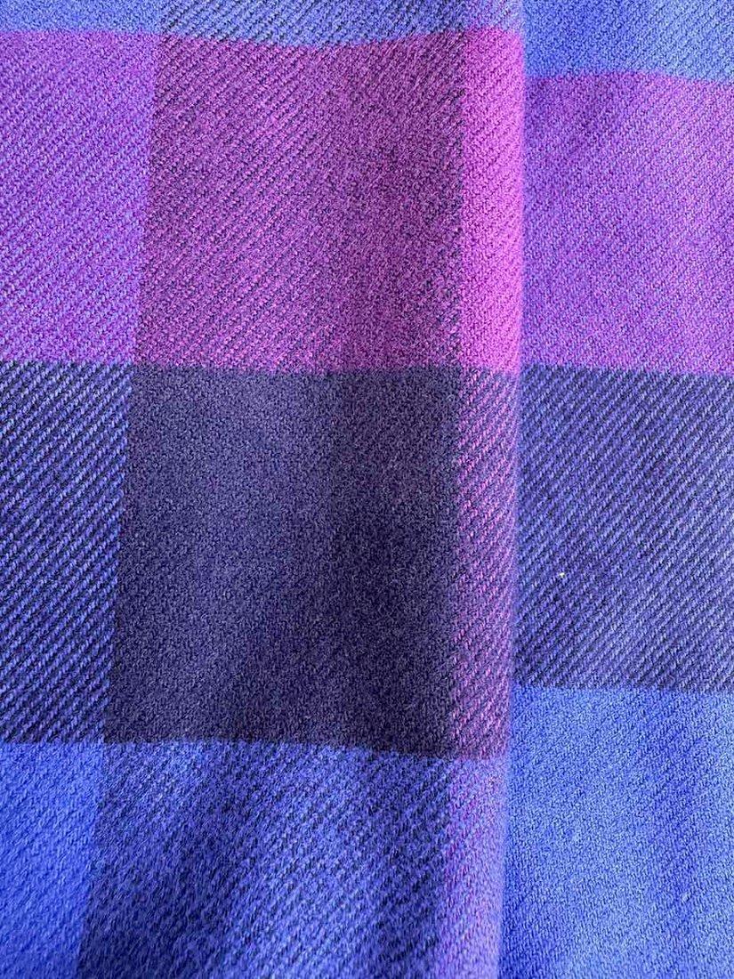 Product image 3 of 3, which shows British Boxers Check Brushed Cotton Dressing Gown, Berwick, S