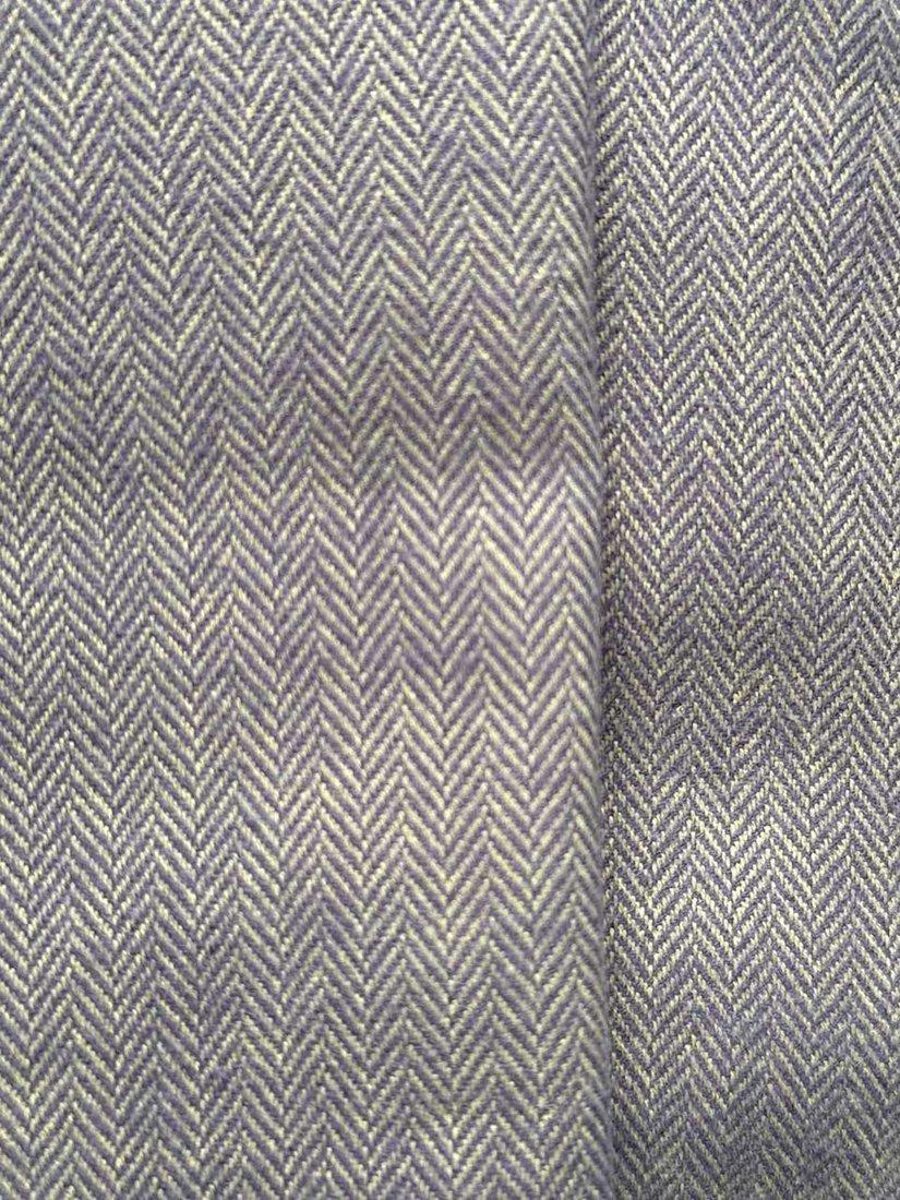 Product image 2 of 3, which shows British Boxers Herringbone Brushed Cotton Sleep Shorts, Orkney, S