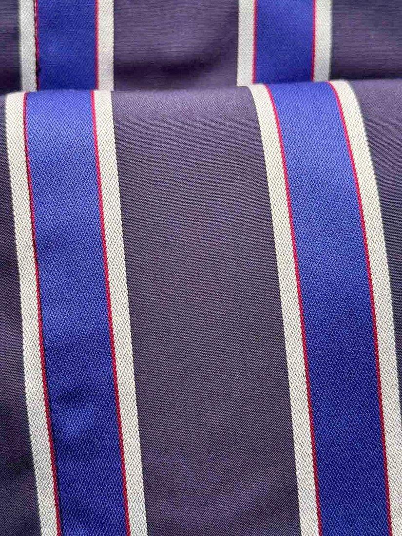 Product image 3 of 3, which shows British Boxers Regimental Satin Stripe Nightshirt, Regimental Royal, S