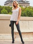 Sosandar Sequin Cami Top, Champagne Gold