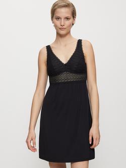 Triumph Aura Spotlight Nightdress, Black, Black