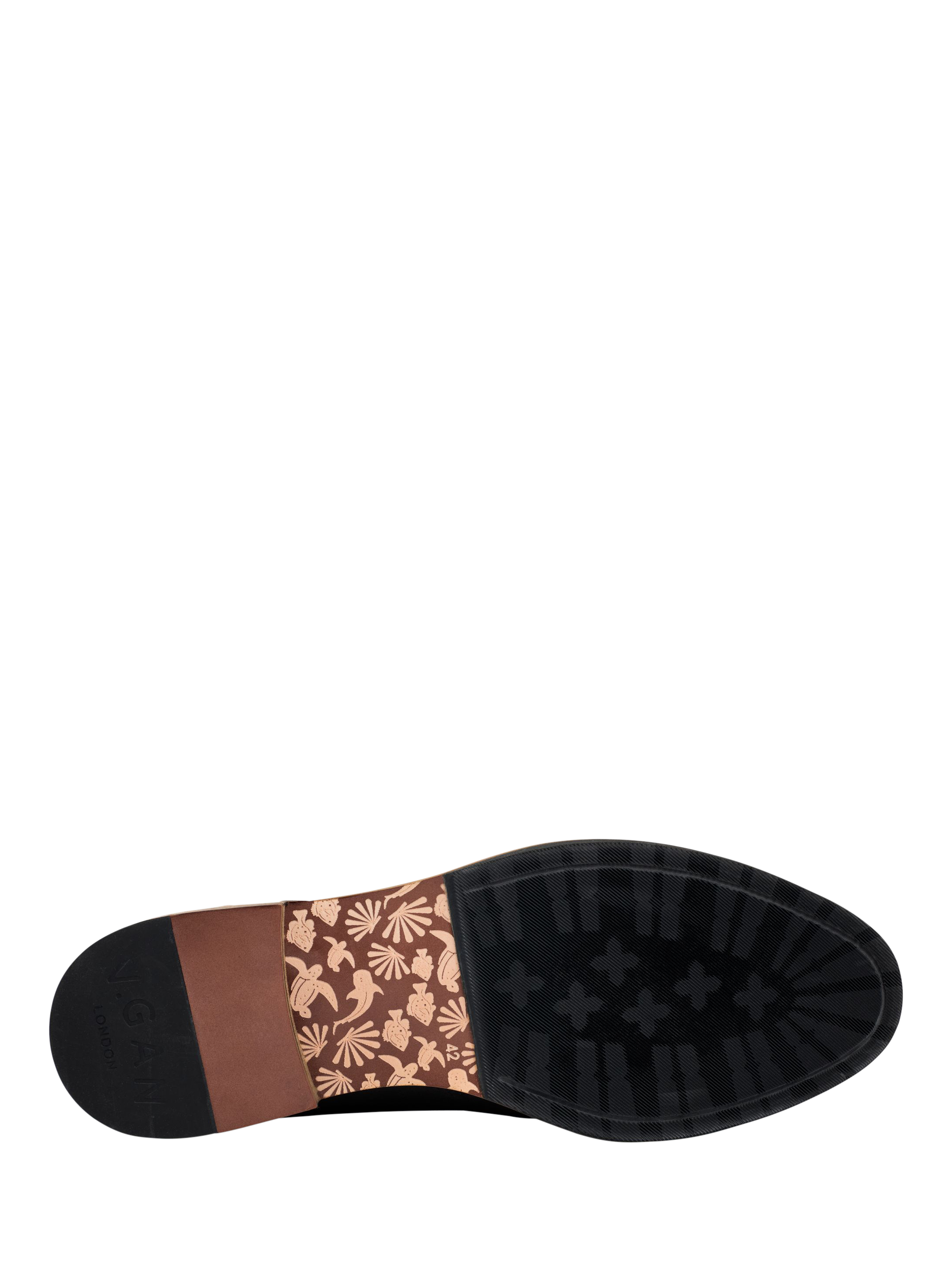 Product image 3 of 4, which shows V.GAN Vegan Goji 2 Chukka Boots, Brown, 7