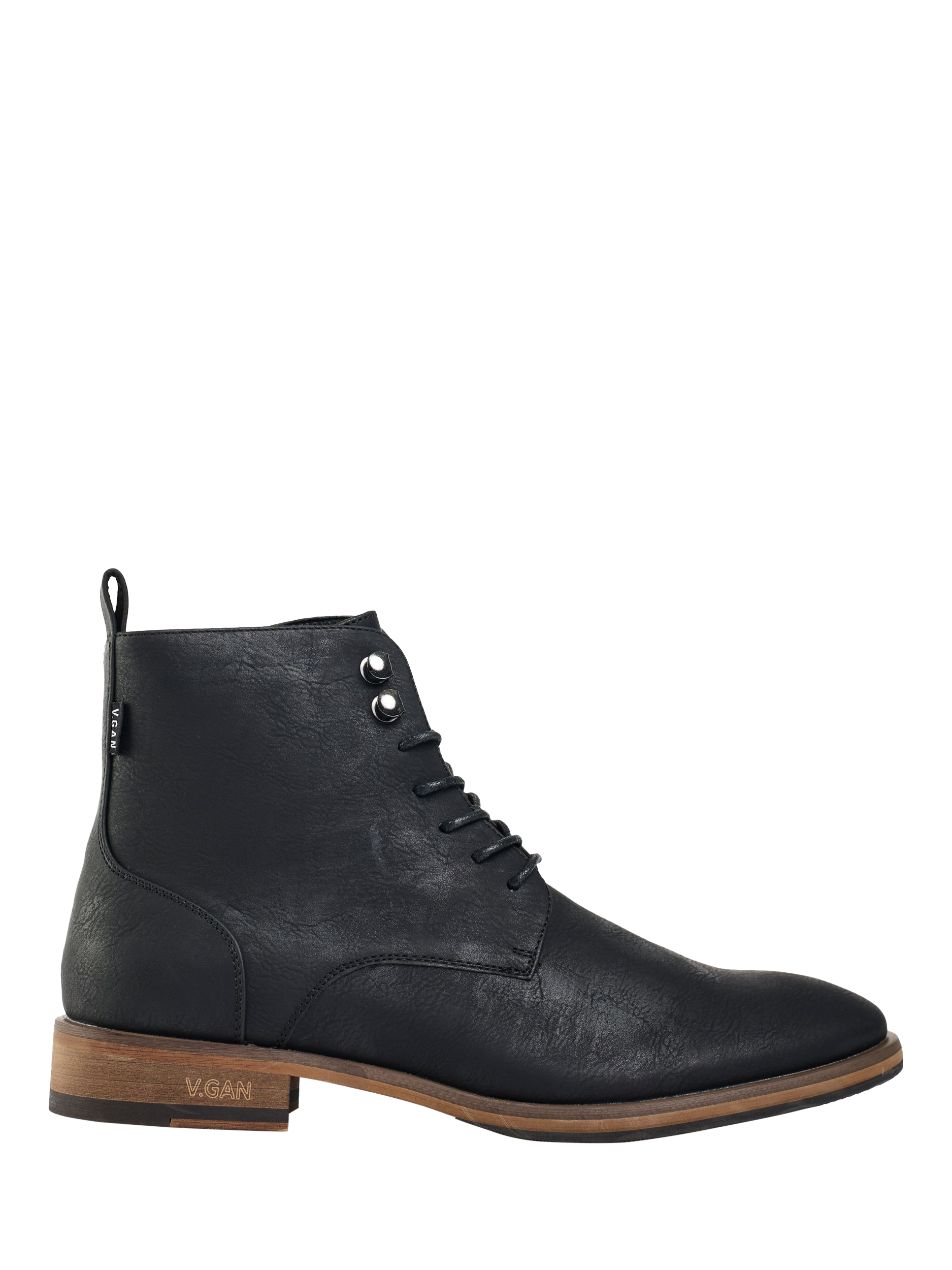 V.GAN Vegan Rye 2 Chukka Boots Black