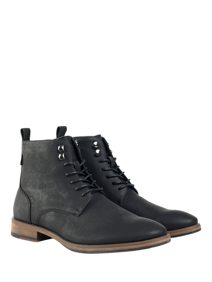 V.GAN Vegan Rye 2 Chukka Boots, Tan - view 2, Black