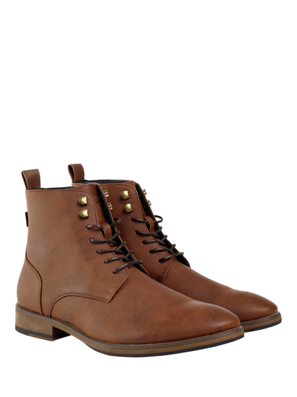 V.GAN Vegan Rye 2 Chukka Boots, Tan - view 2, Tan