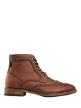 V.GAN Vegan Wheat 2 Brogue Lace-Up Boots, Tan