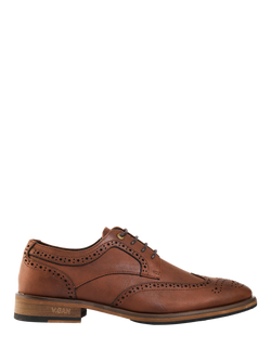 V.GAN Vegan Barley 2 Lace Up Brogue Shoes, Tan
