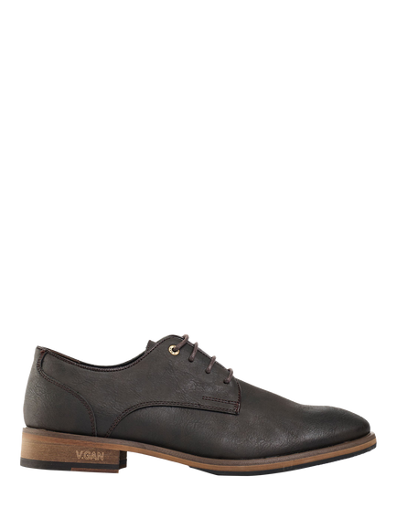 V.GAN Vegan Oatmeal 2 Lace Up Derby Shoes, Brown