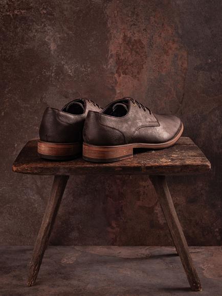 V.GAN Vegan Oatmeal 2 Lace Up Derby Shoes - view 2, Brown