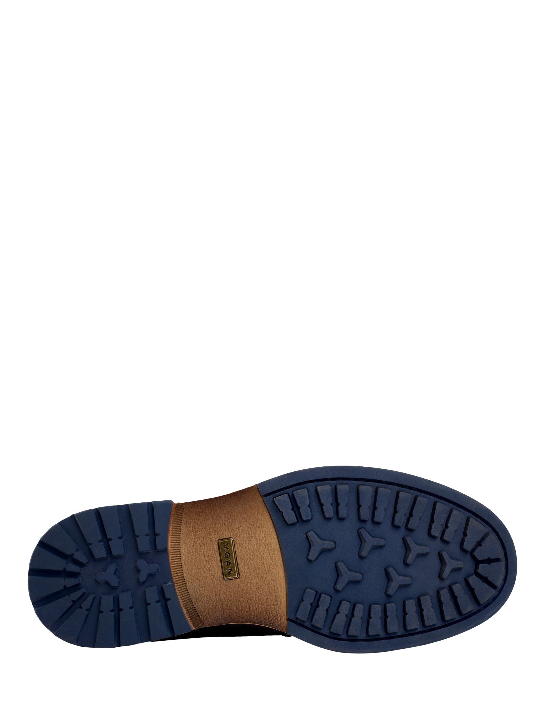 Product image 4 of 5, which shows V.GAN Vegan Arame Chukka Boots, Brown, 7