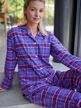 British Boxers Tartan Brushed Cotton Pyjama Set, Lomond