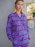 British Boxers Tartan Brushed Cotton Pyjama Set, Lomond