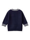 Benetton Baby Stitch Print Jumper