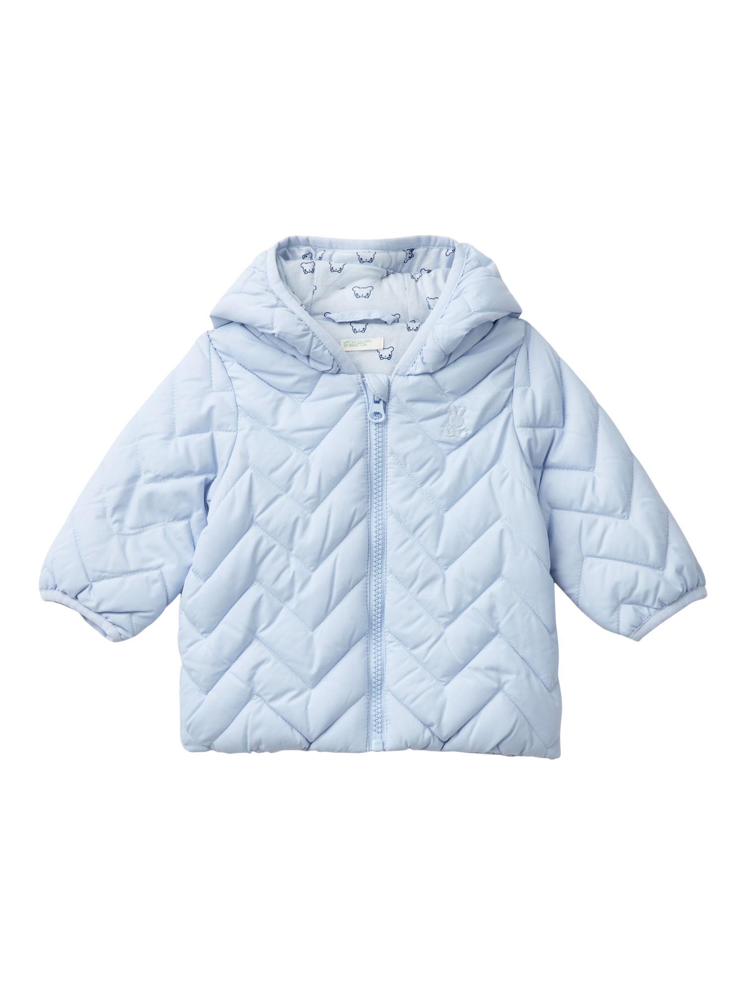 Benetton baby quilted jacket hot sale