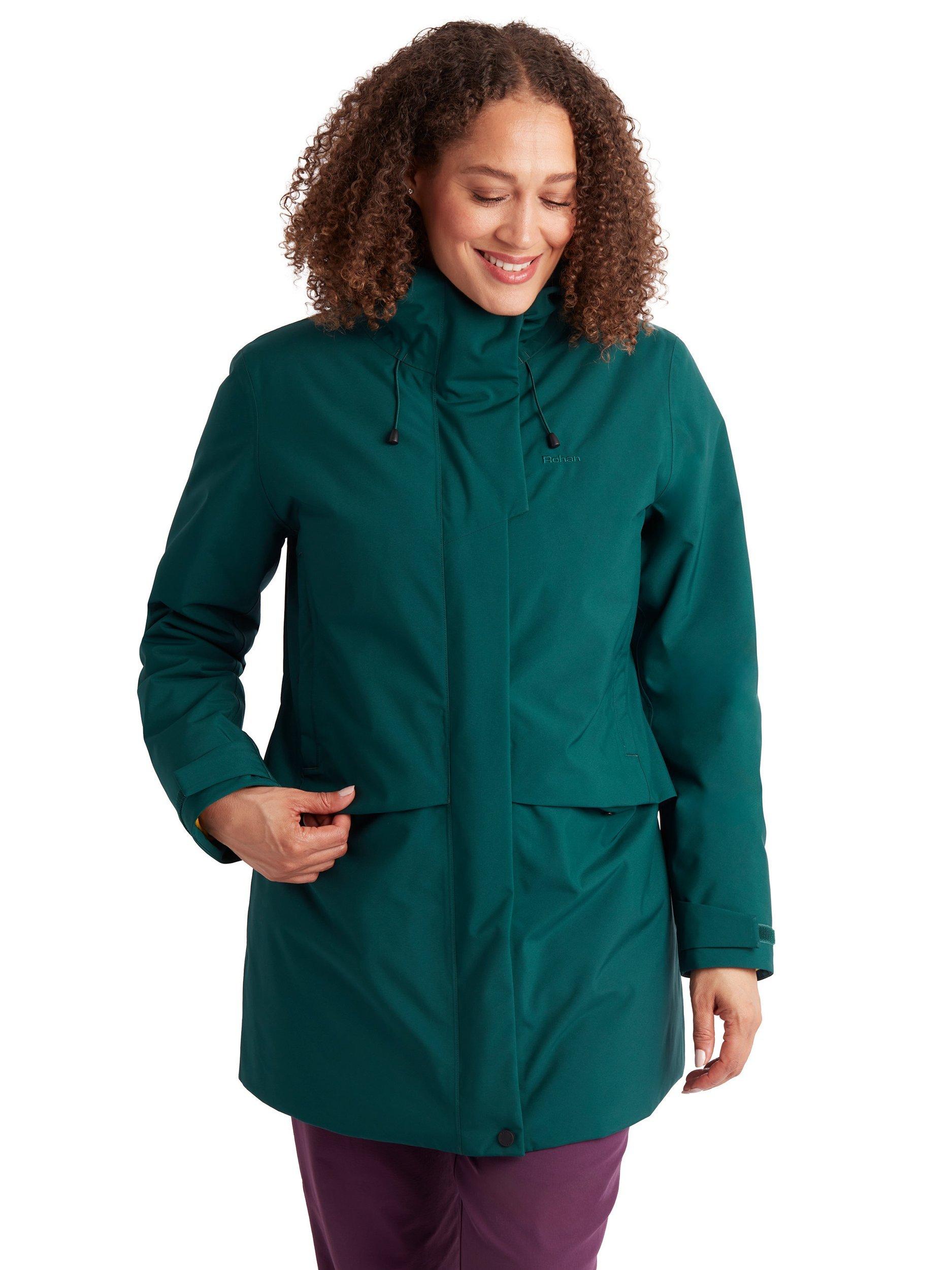 Rohan Women s Bowland Insulated Waterproof Jacket Abyss Green