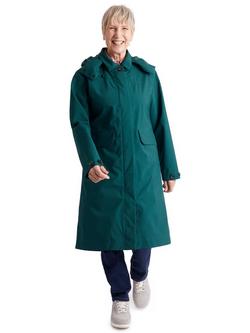 Rohan Serein Waterproof Rain Mac, Abyss Green