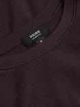Reiss Wessex Knit Merino Wool Jumper, Dark Bordeaux